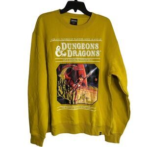DUNGEONS & DRAGONS NWT $47 Graphic Sweatshirt Size Men's M